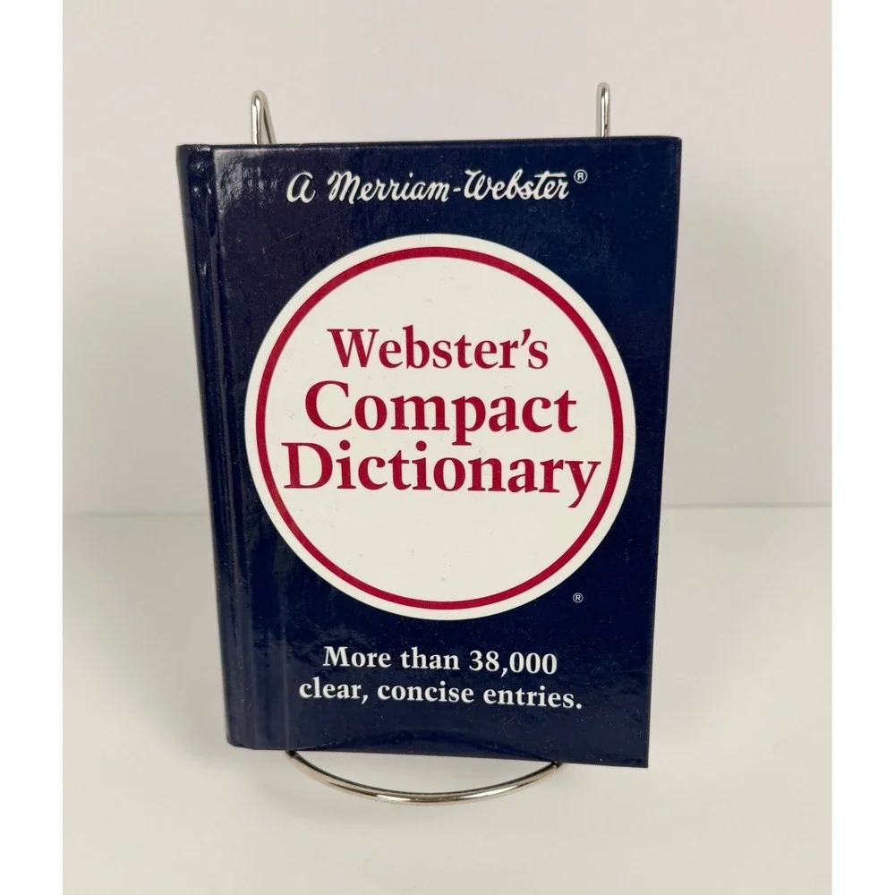 Webster's Compact Dictionary Merriam-Webster 1987 Hardcover